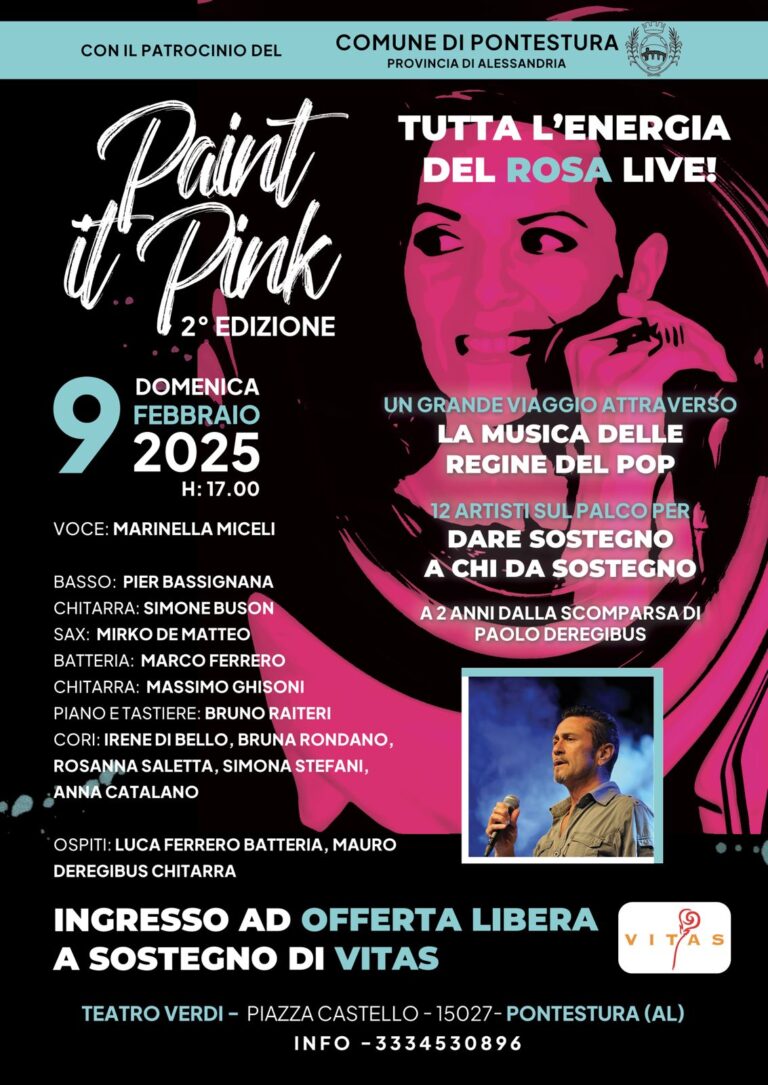 Torna Paint It Pink Tutta Lenergia Del Rosa In Un Live La Vita