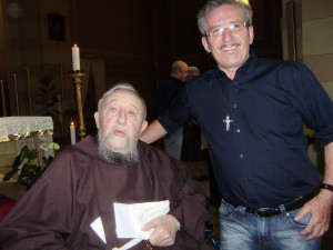 Padre Marco Marchese con don Giuseppe Cesana