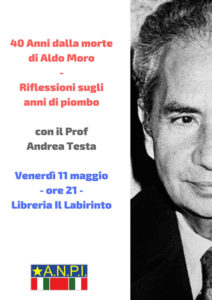 locandina aldo moro per incontro al labirinto