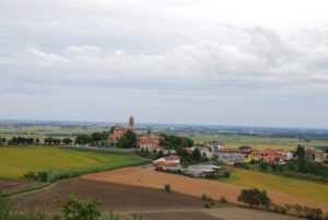 veduta del paese di camino