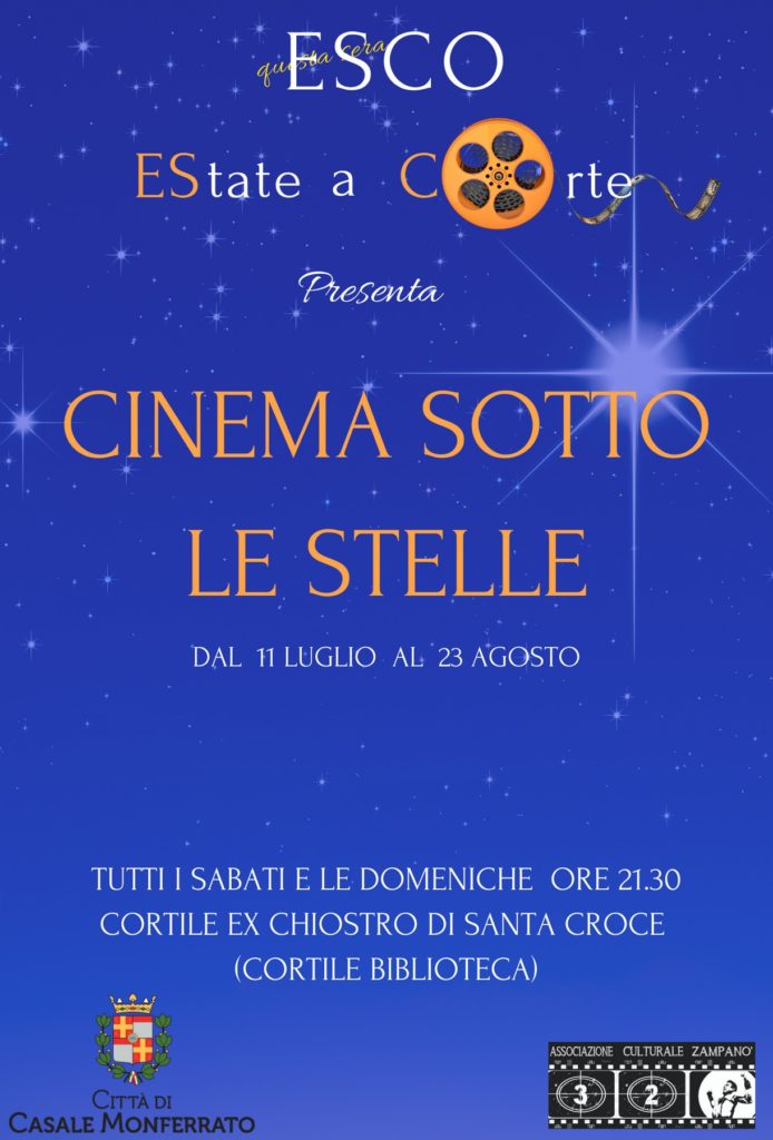 LOCANDINA CINEMA SOTTO LE STELLE